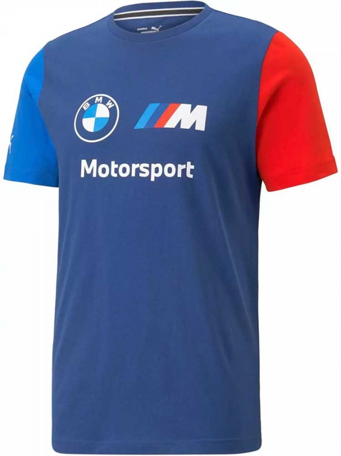 Puma BMW Motorsport ESS Blue Logo Tee | eBay