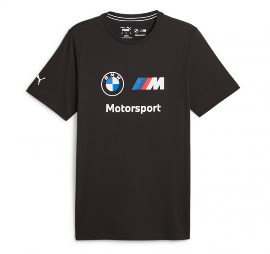 Puma BMW M Motorsport ESS Logo Men's Tee Black