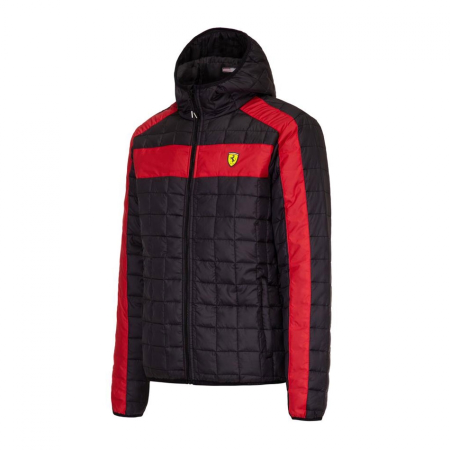 Ferrari Black Padded Jacket- FB6414