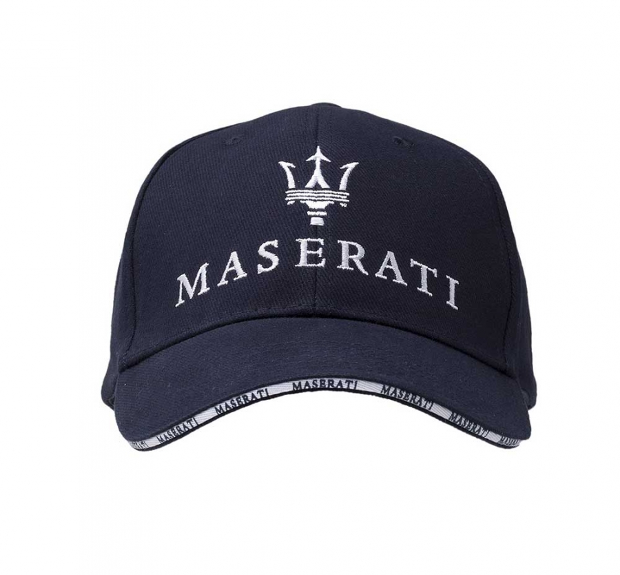 Official Maserati White Logo Cap 