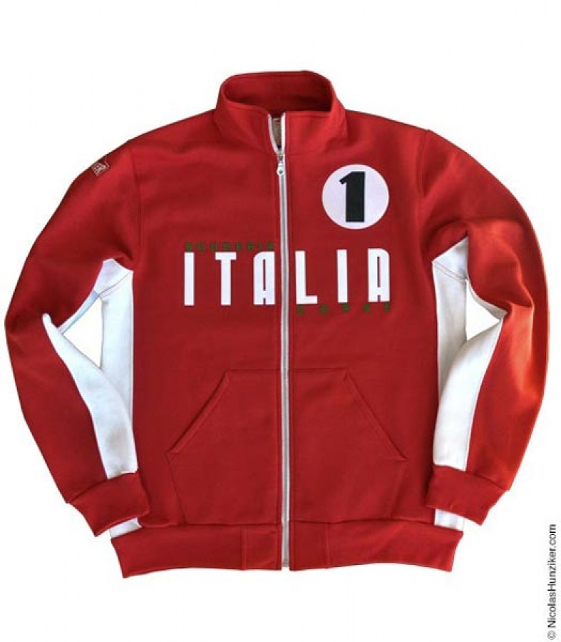 Hunziker Scuderia Italia #1 Track Jacket- ZNHJK05