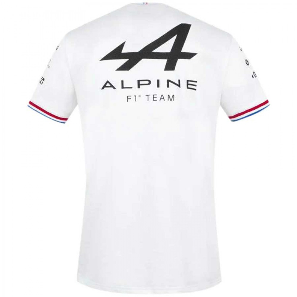 Alpine F1 Racing White Team Tee Shirt 2021- AP1113